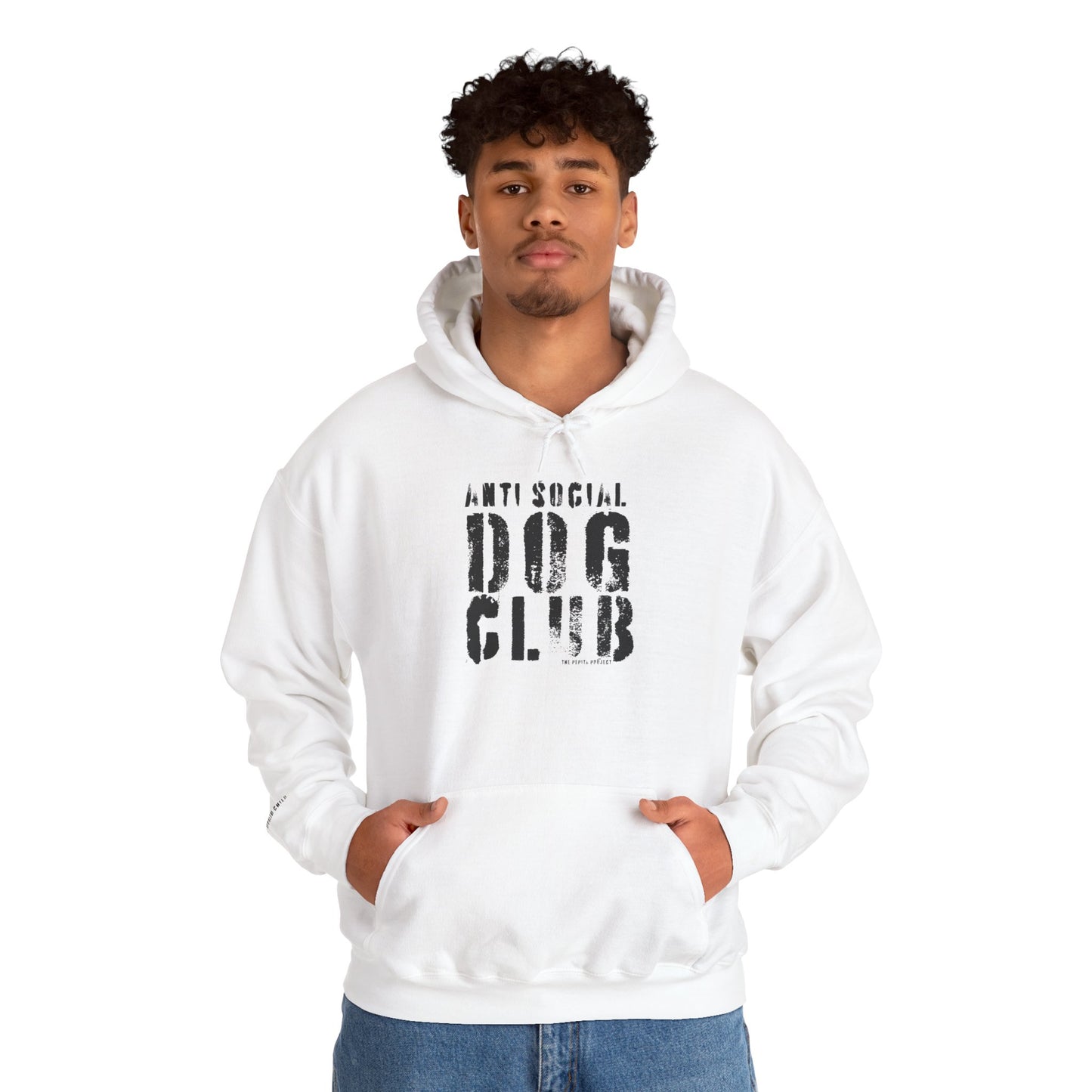 the anti social dog club hoodie : the problem child edition
