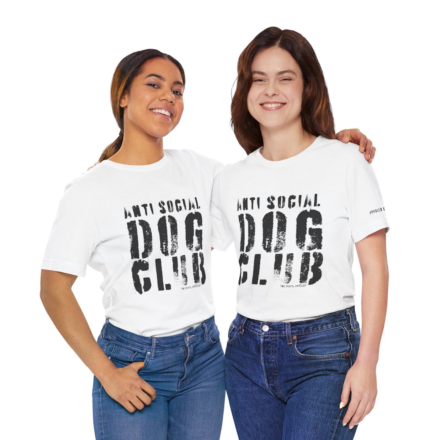 the anti social dog club tee : problem child edition