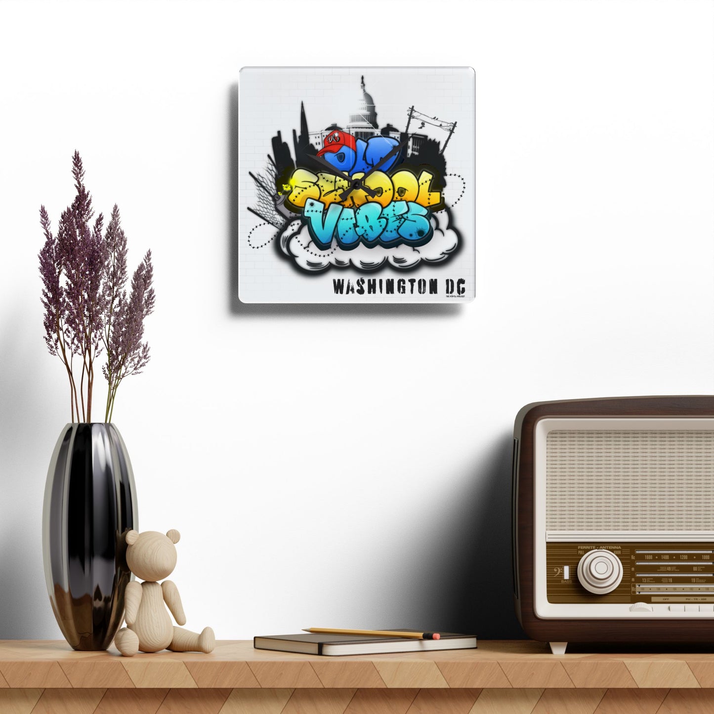 the district wall clock