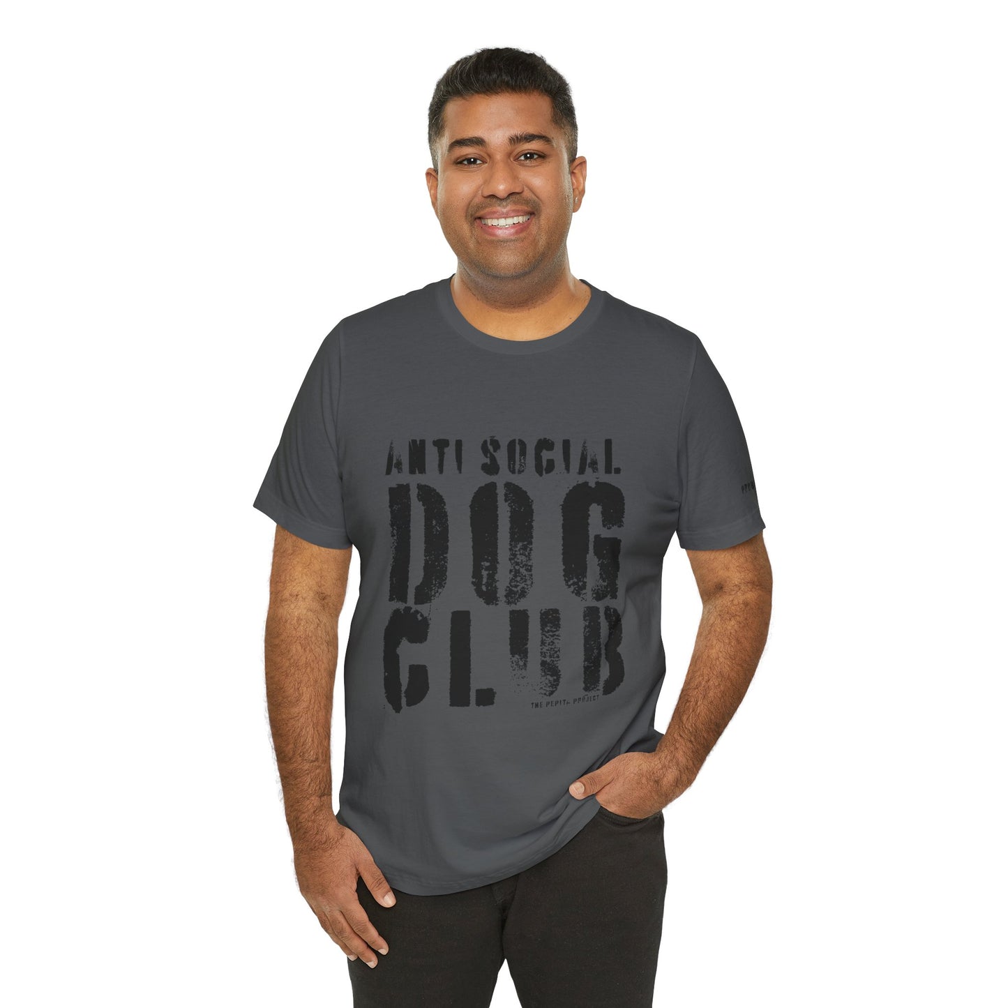 the anti social dog club tee : problem child edition