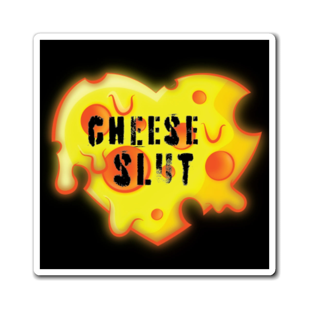 cheese fan club magnet