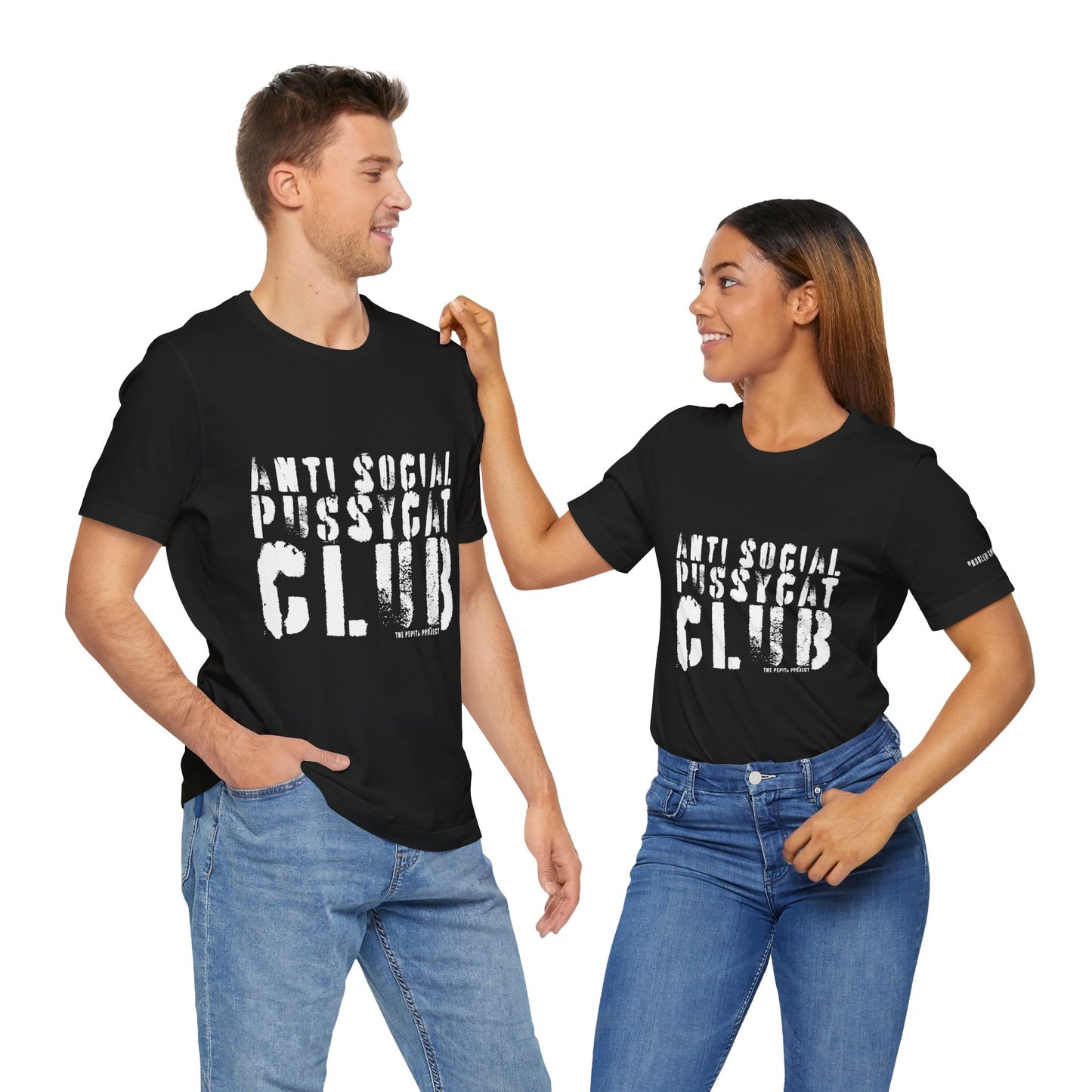 the anti social pussycat club tee : problem child edition