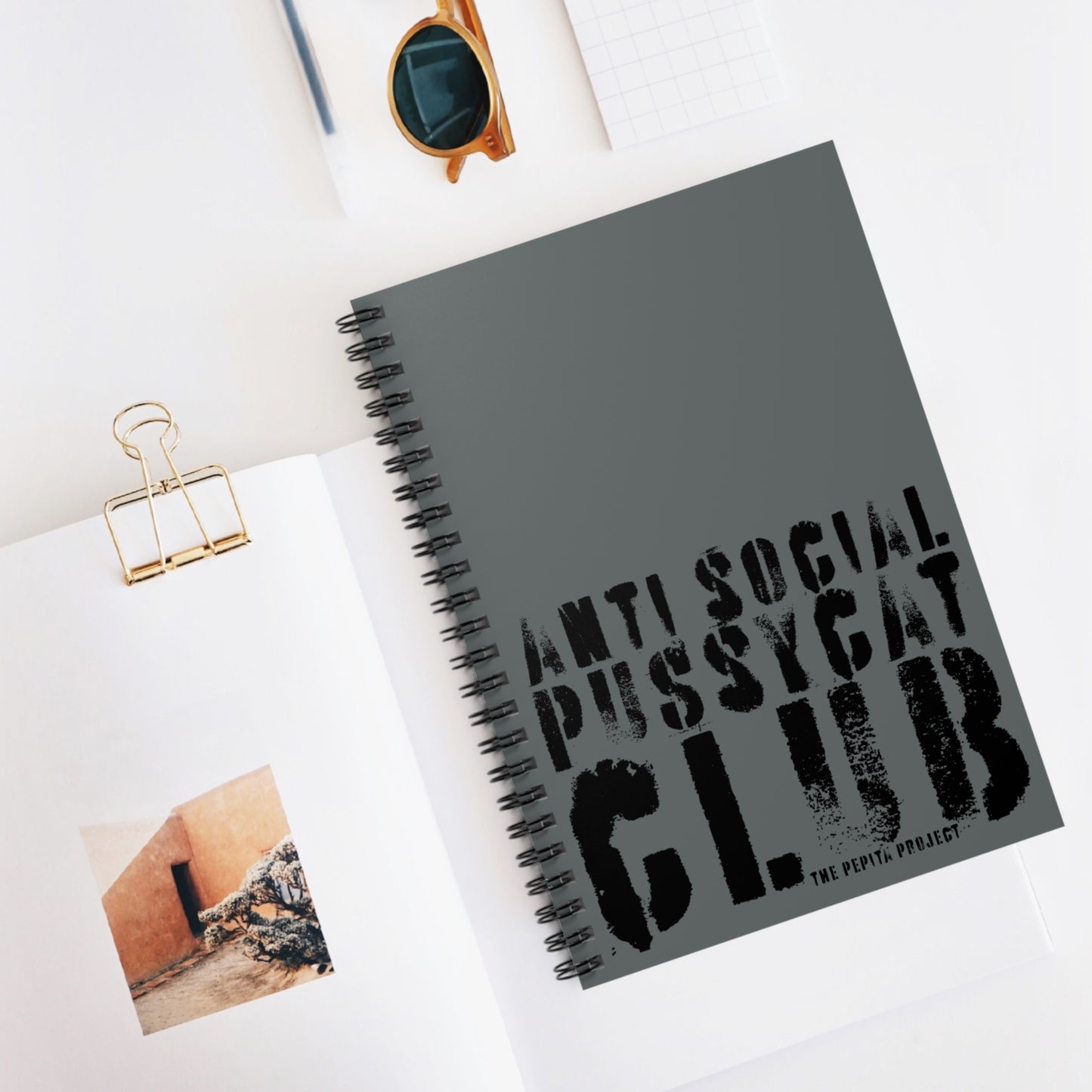 the anti social pussycat club notebook