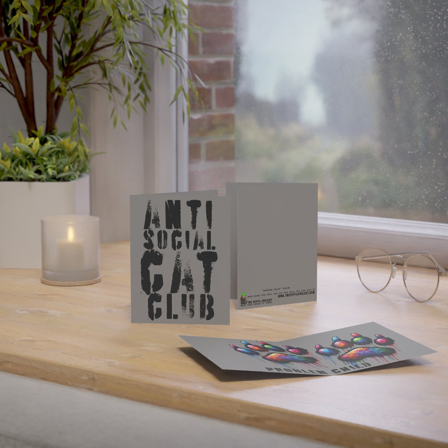 pepita's parcels : anti social cat problem child pawsies