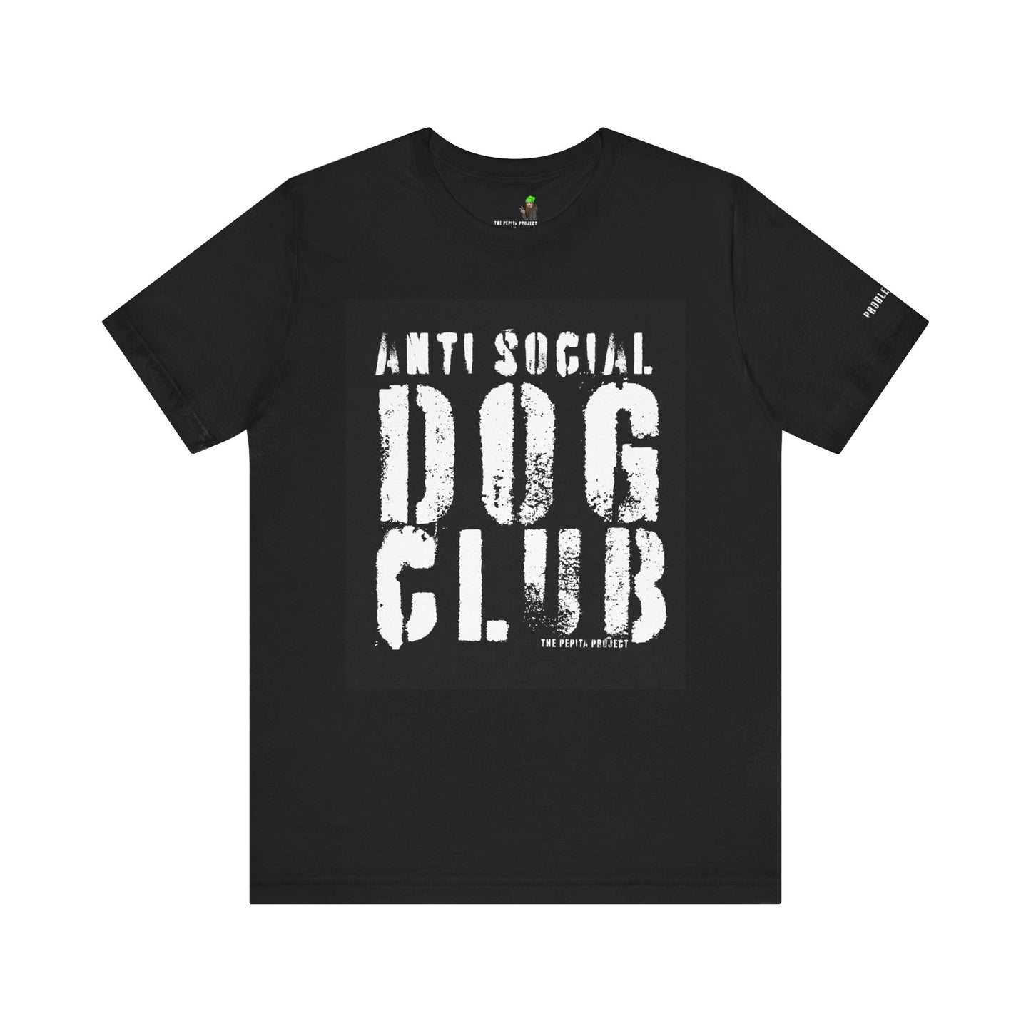 the anti social dog club tee : problem child edition