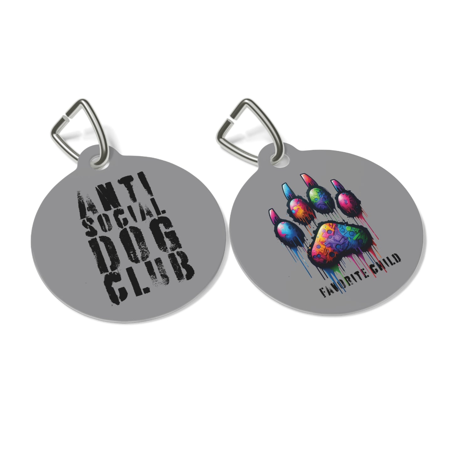 the anti social dog club : the favorite child tag