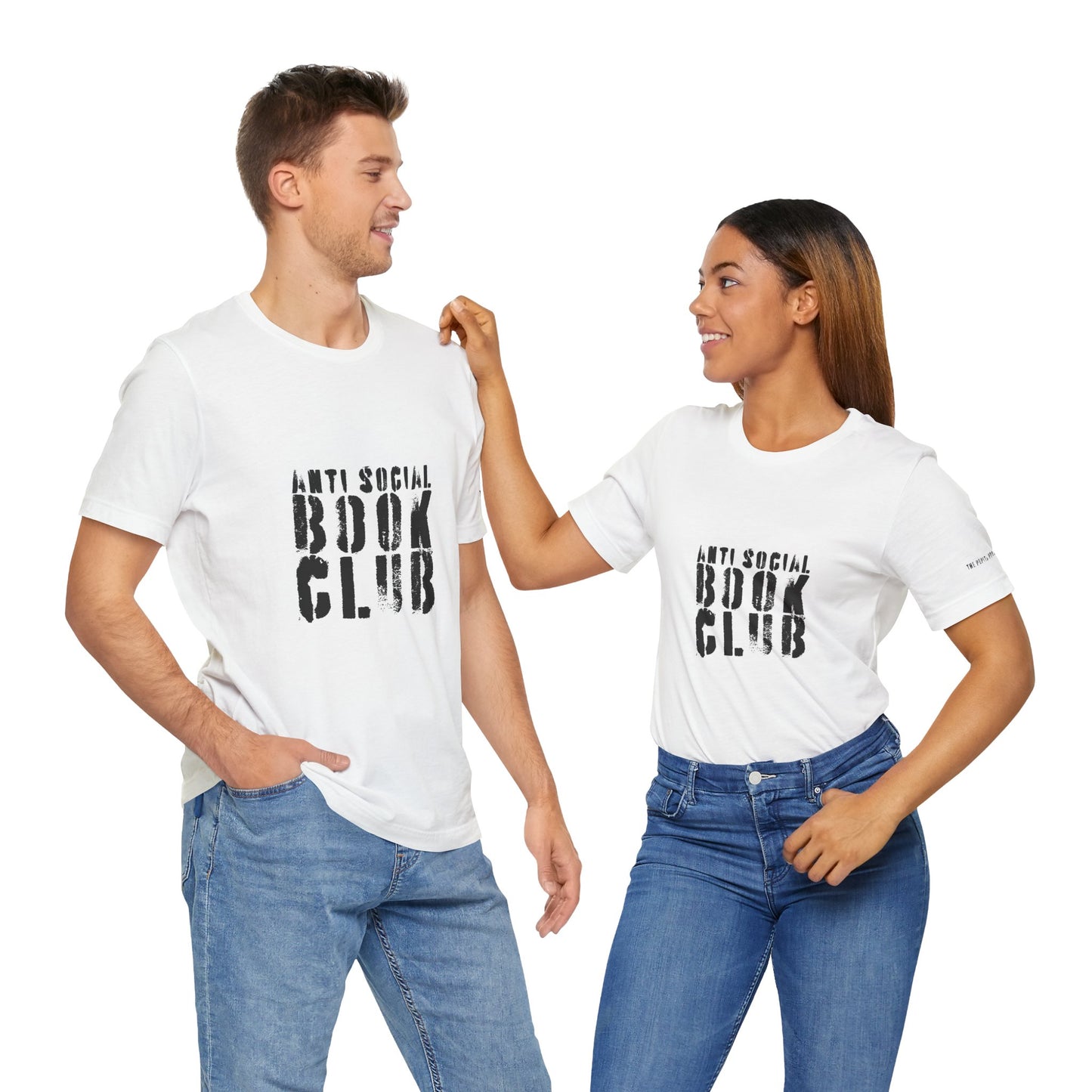 the anti social book club tee