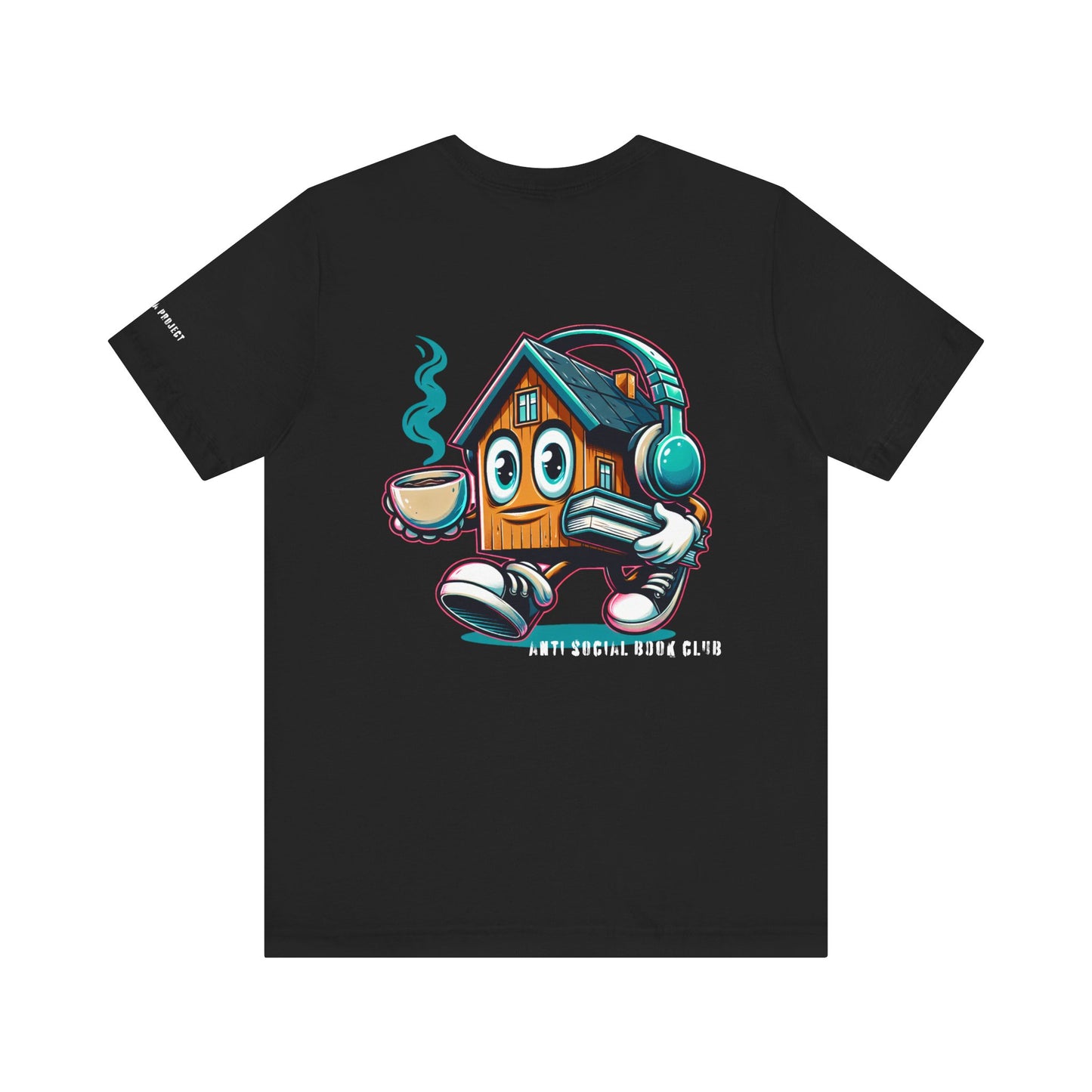 the anti social book club tee