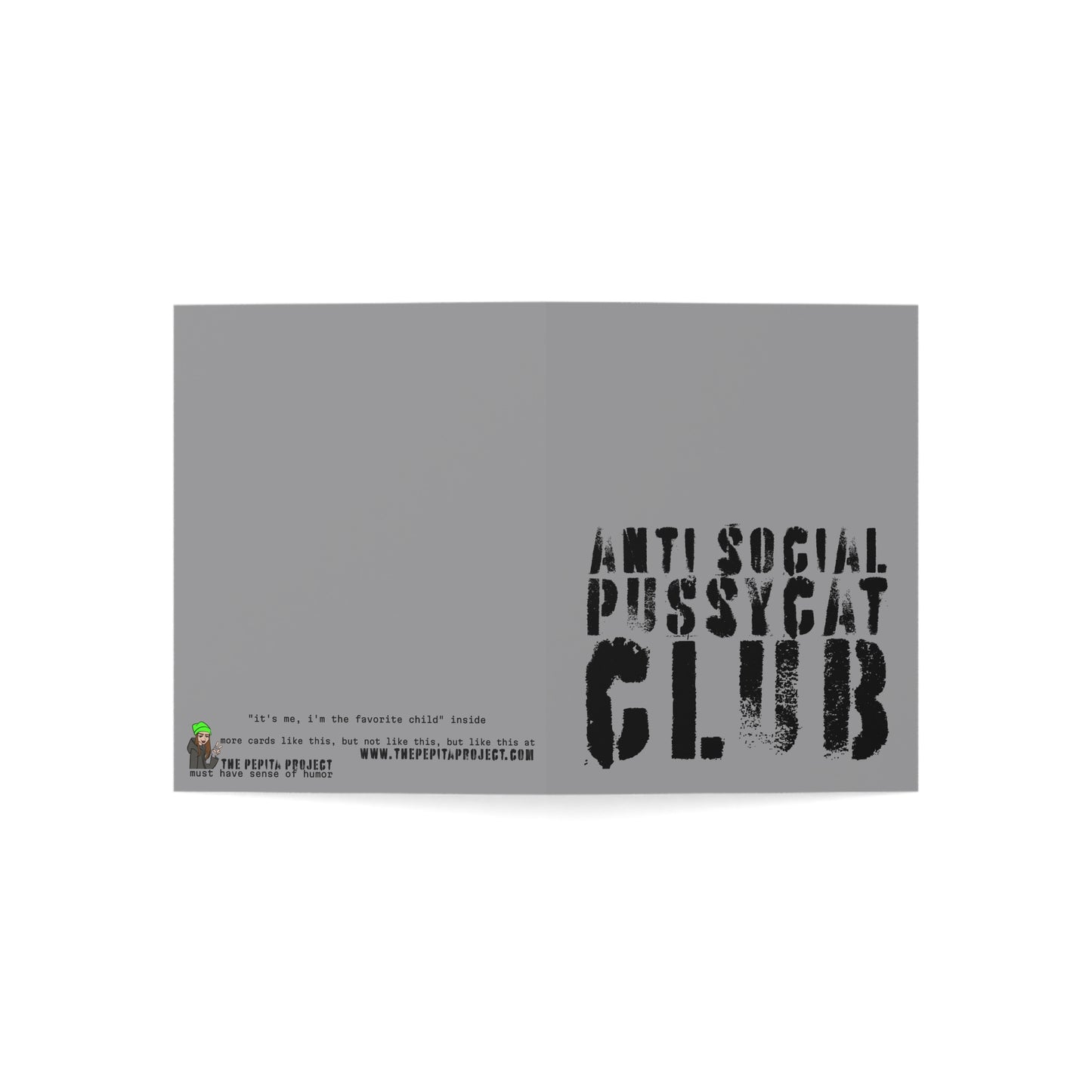 pepita's parcels : anti social pussycat club, the favorite child edition