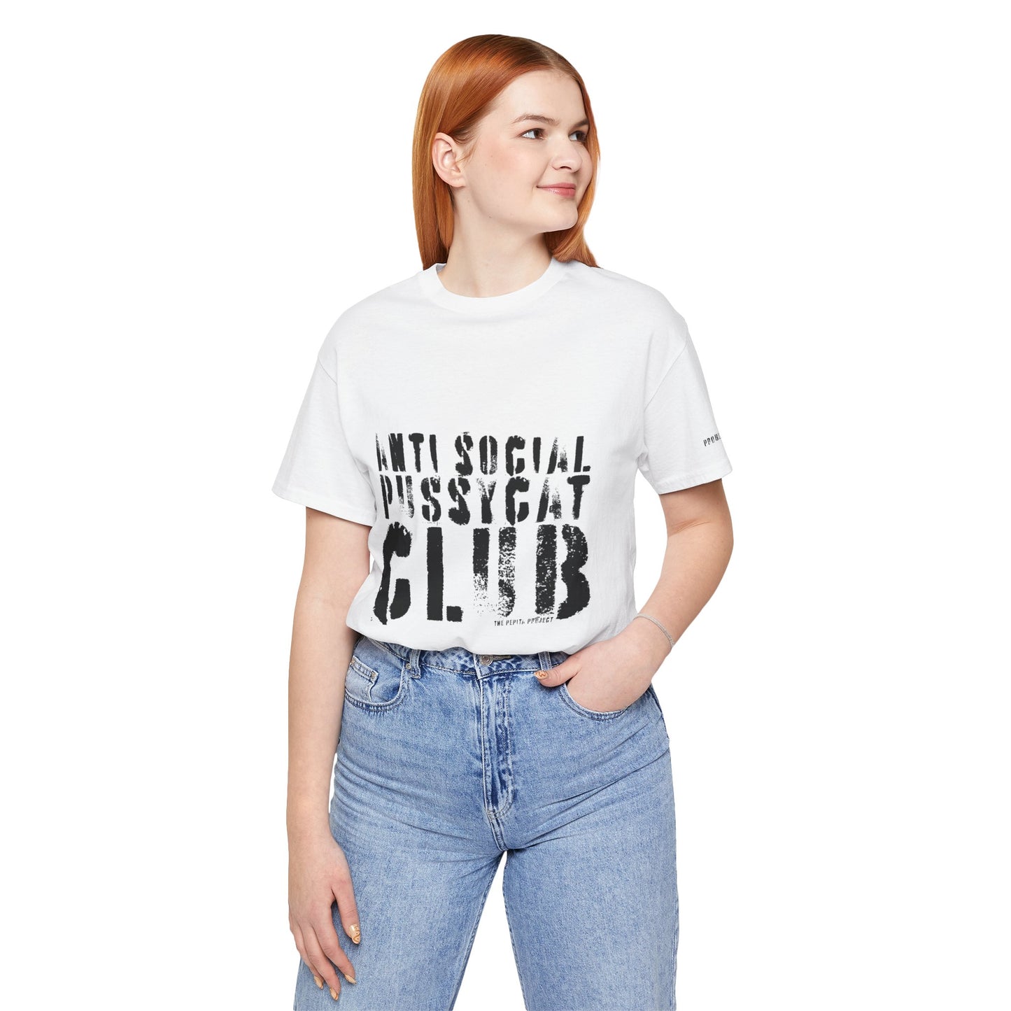 the anti social pussycat club tee : problem child edition