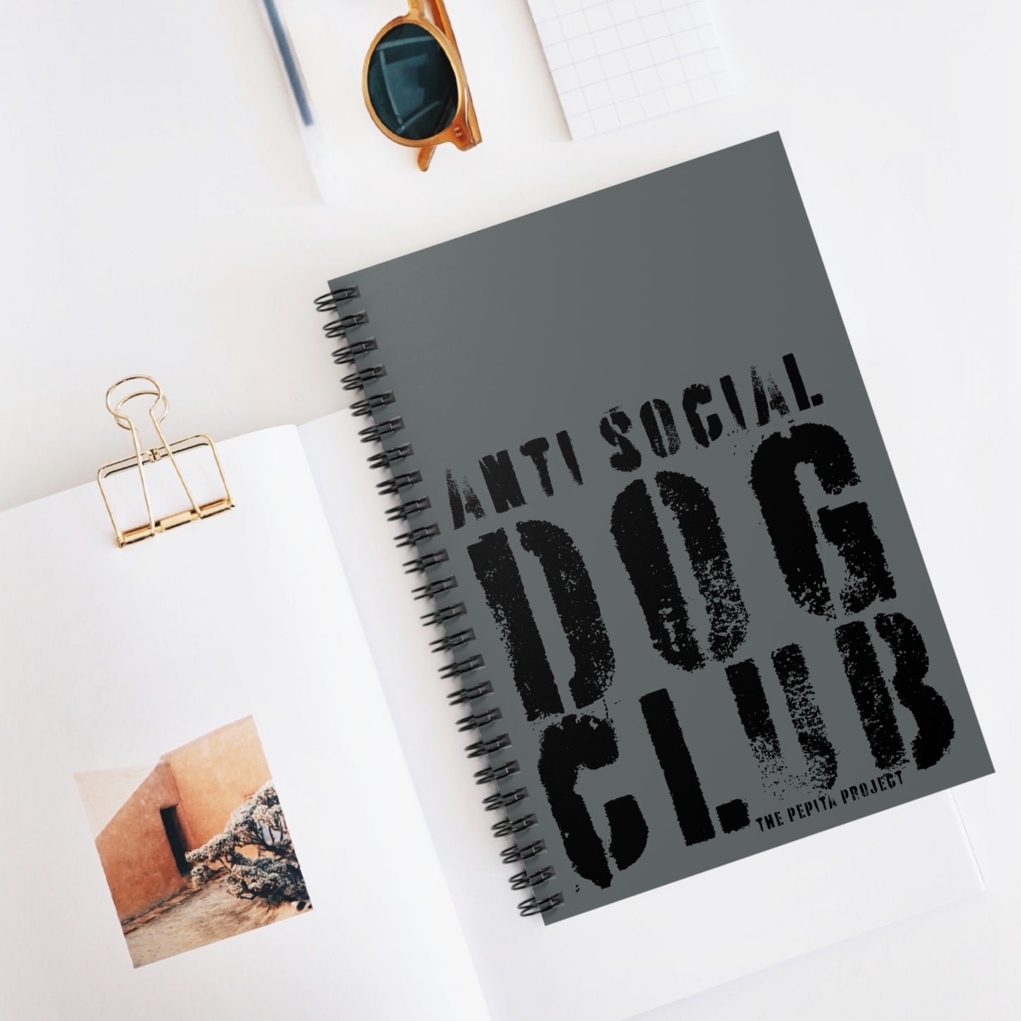 the anti social dog club notebook