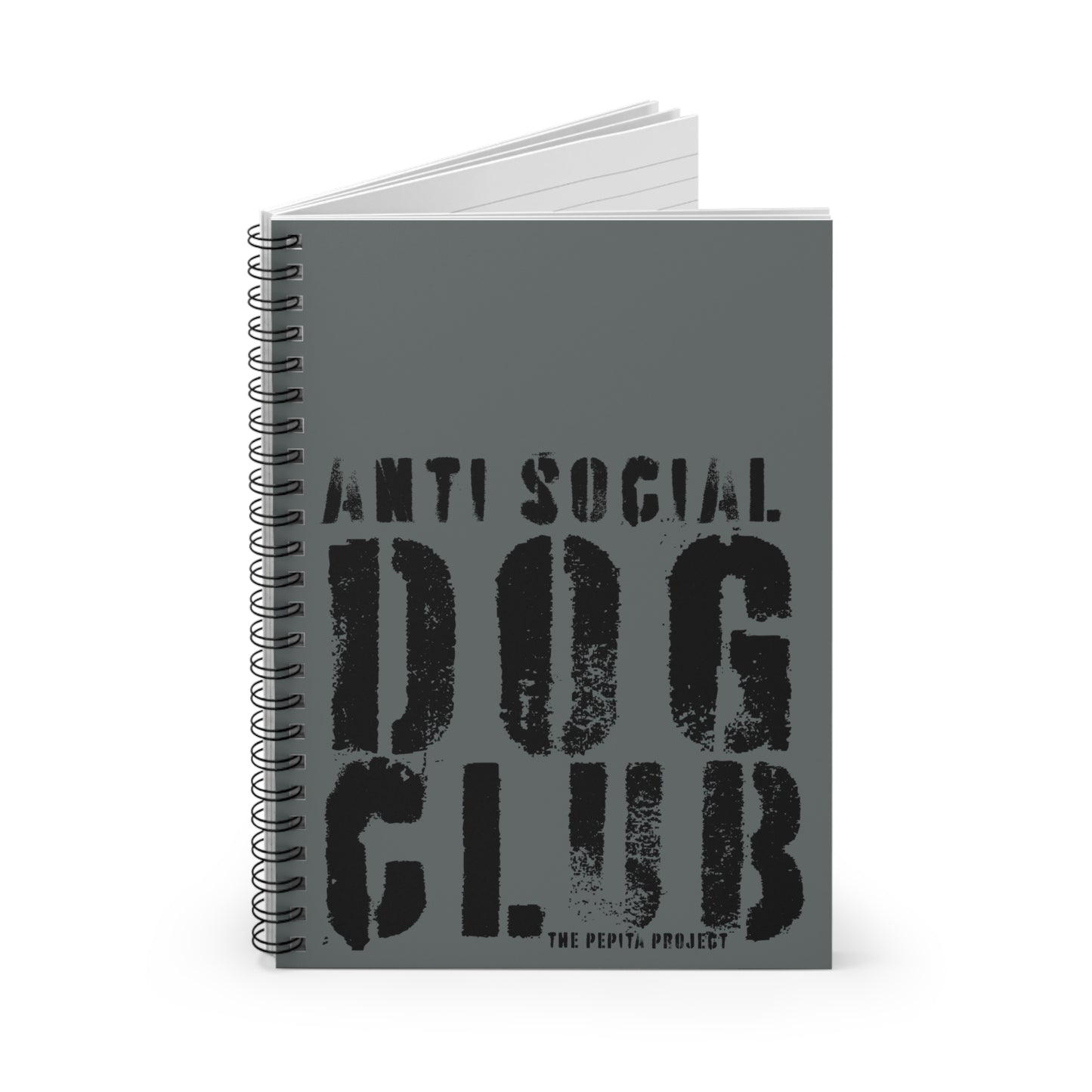 the anti social dog club notebook