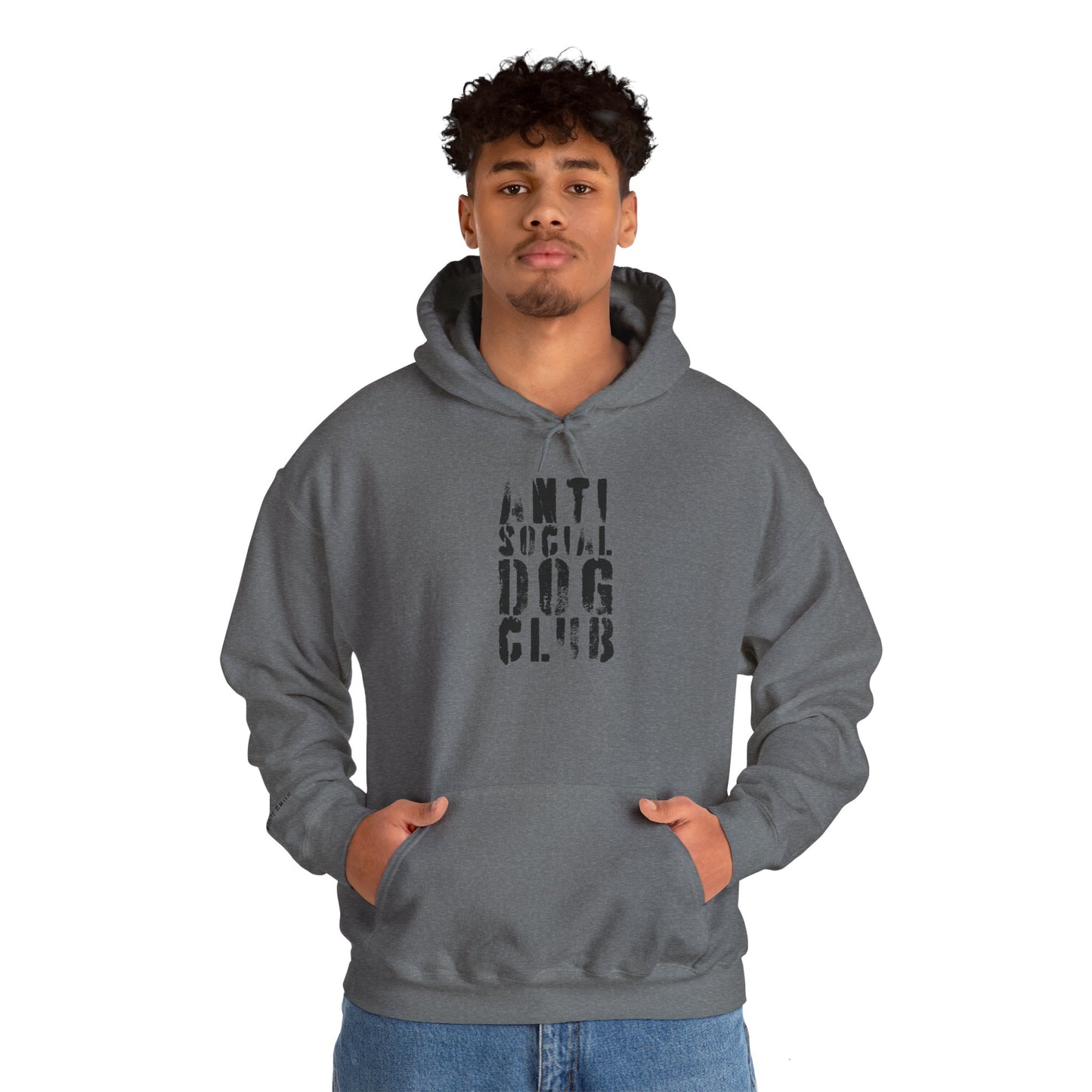 the anti social dog club hoodie : the favorite child edition