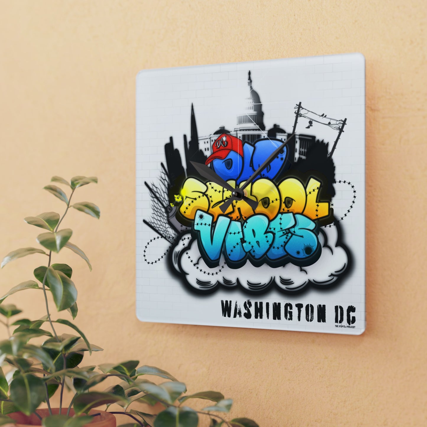 the district wall clock