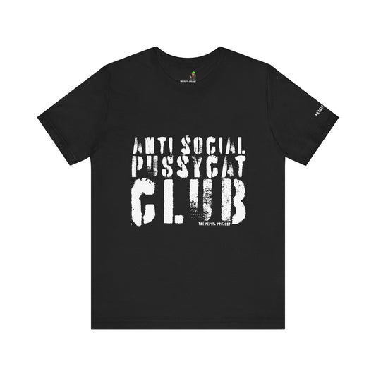 the anti social pussycat club tee : problem child edition