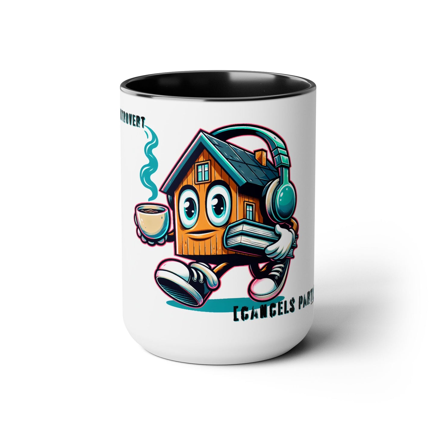 the introverts party mug
