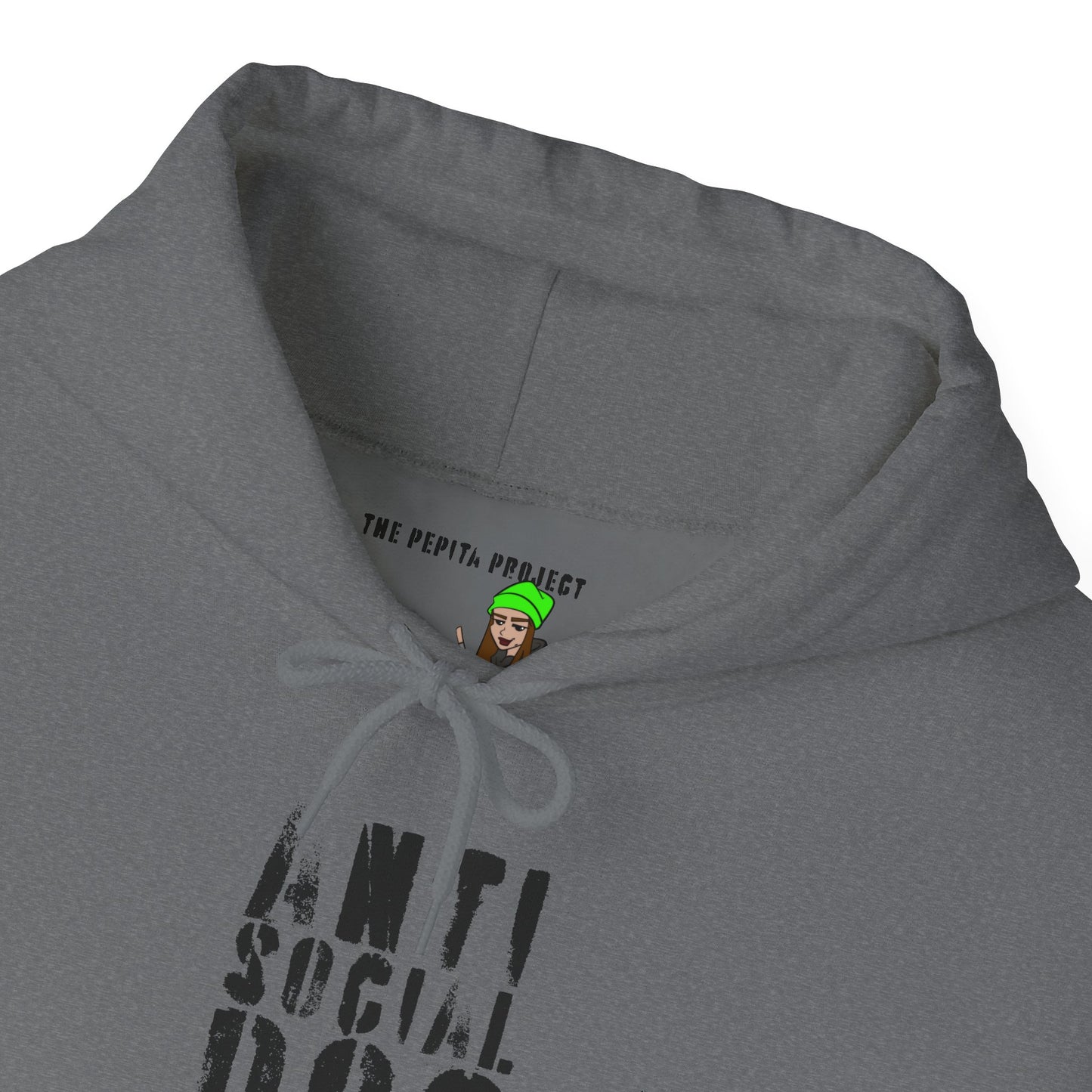 the anti social dog club hoodie : the favorite child edition