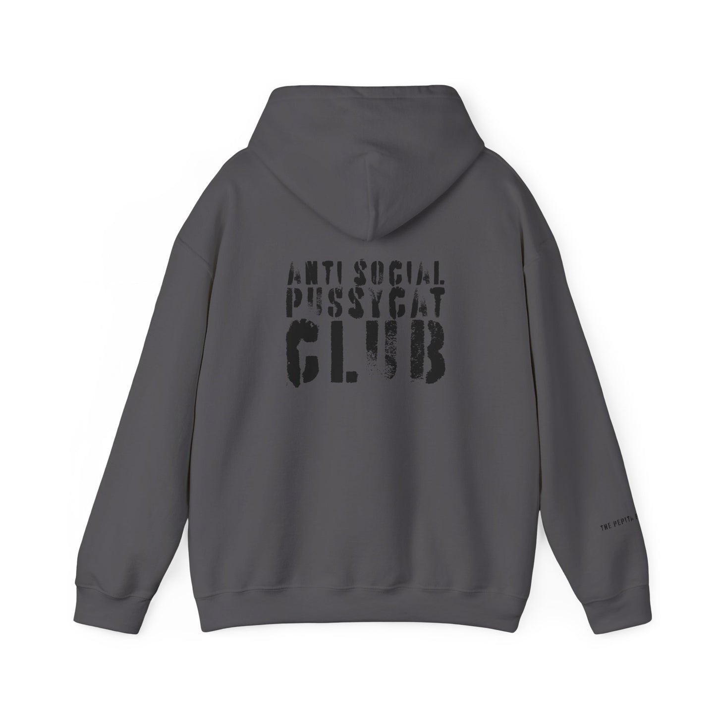 the anti social pussycat club hoodie : the problem child edition