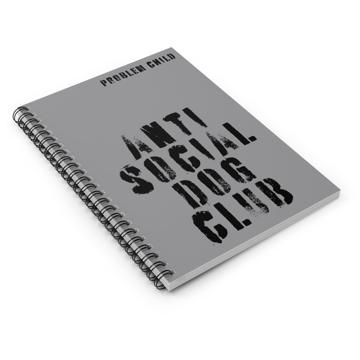 the anti social dog club notebook