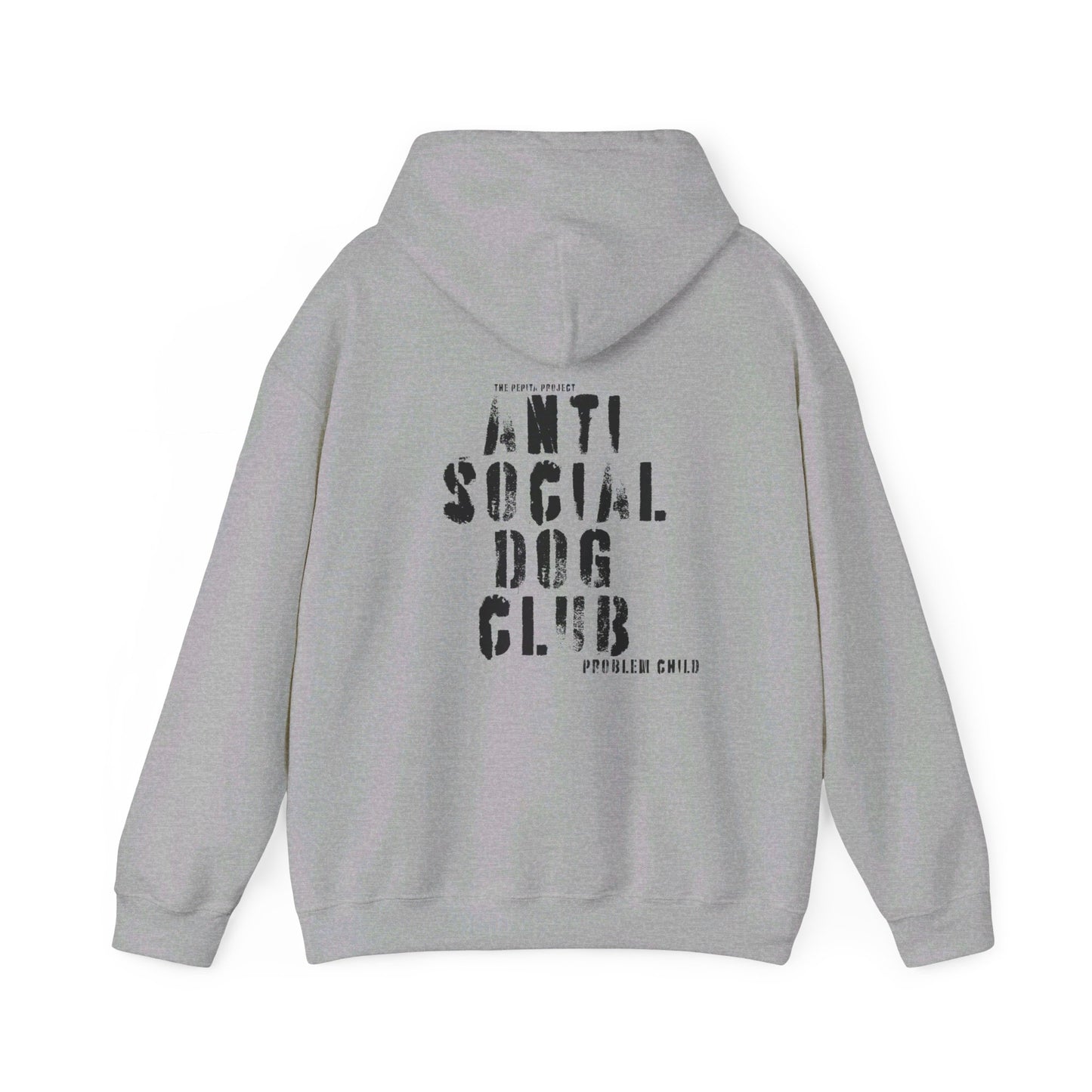 the anti social dog club hoodie