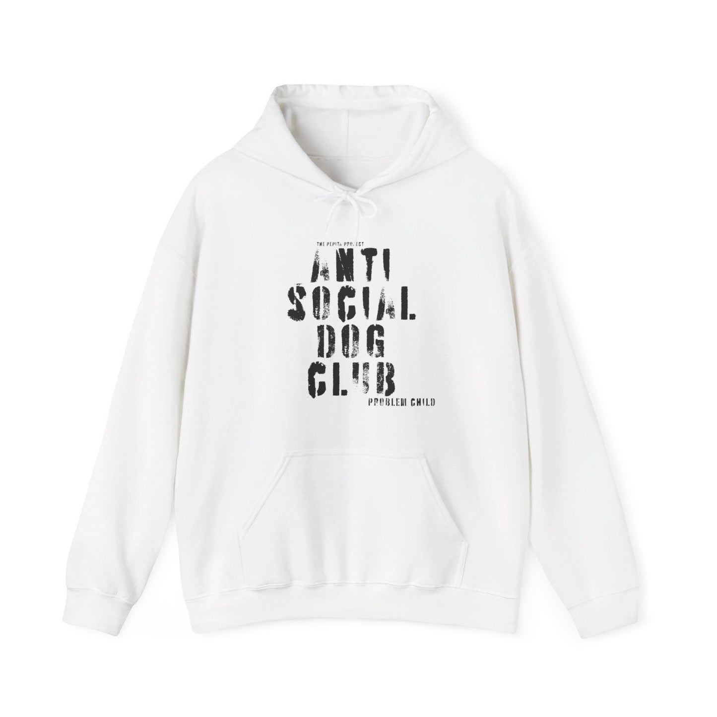 the anti social dog club hoodie