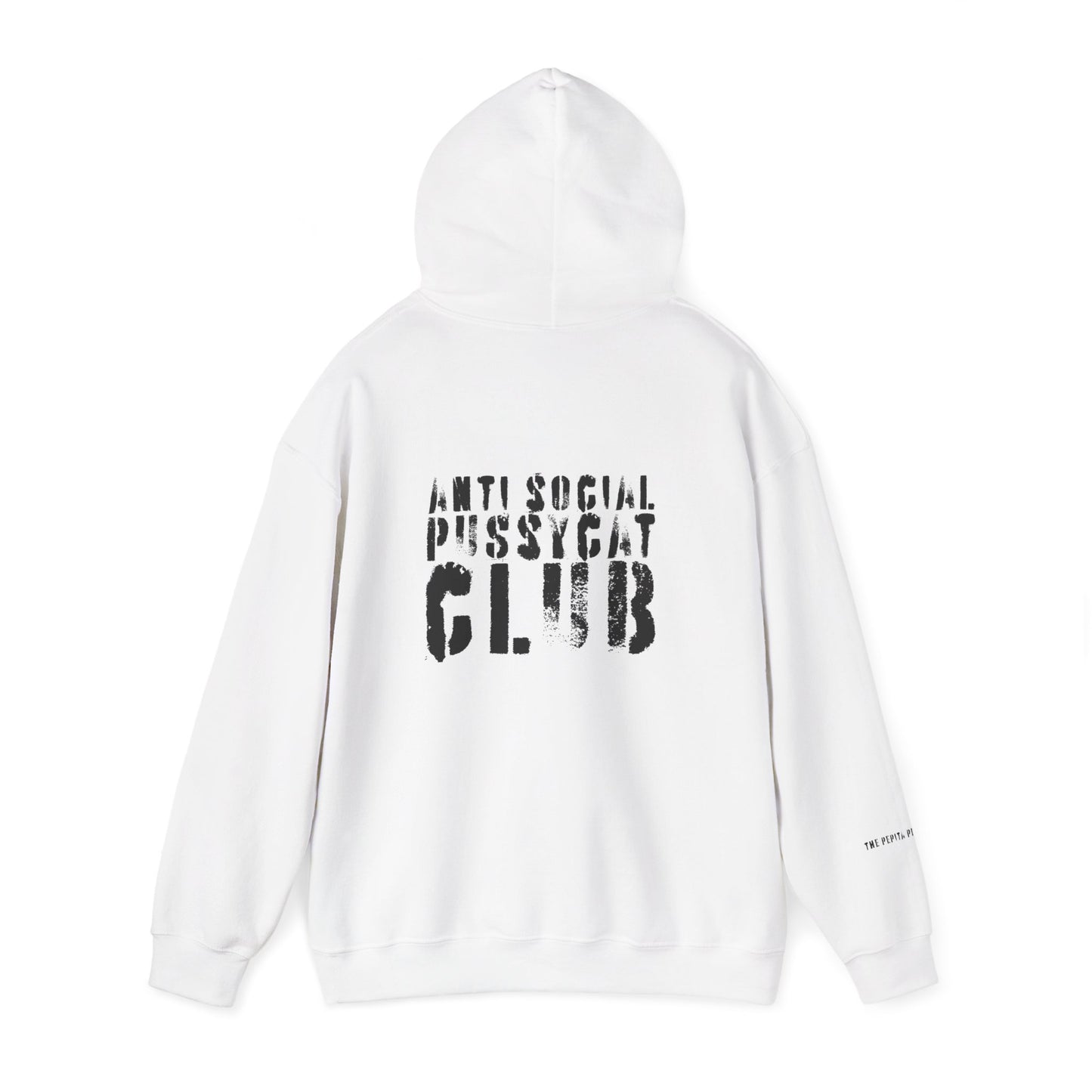 the anti social pussycat club hoodie : the problem child edition