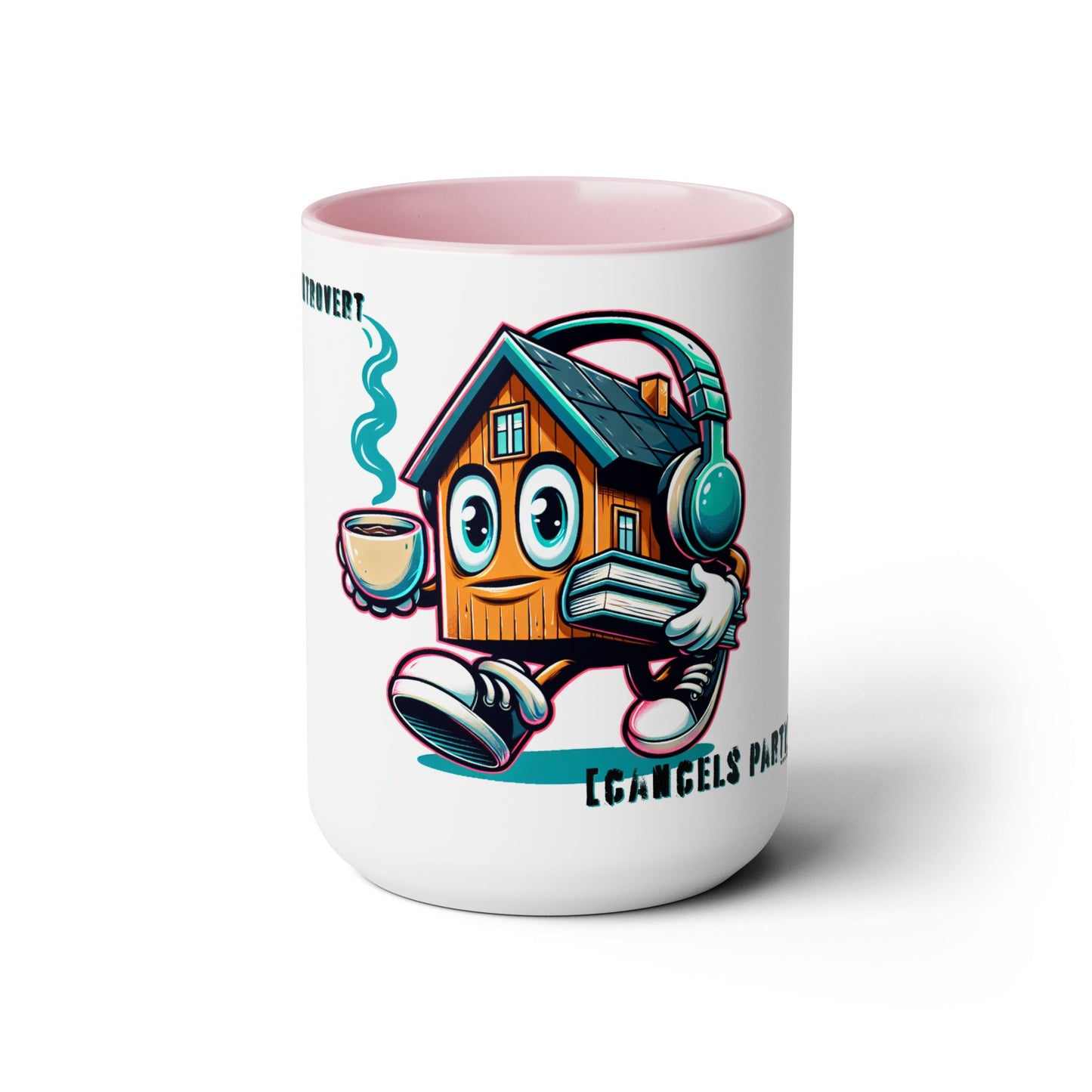 the introverts party mug