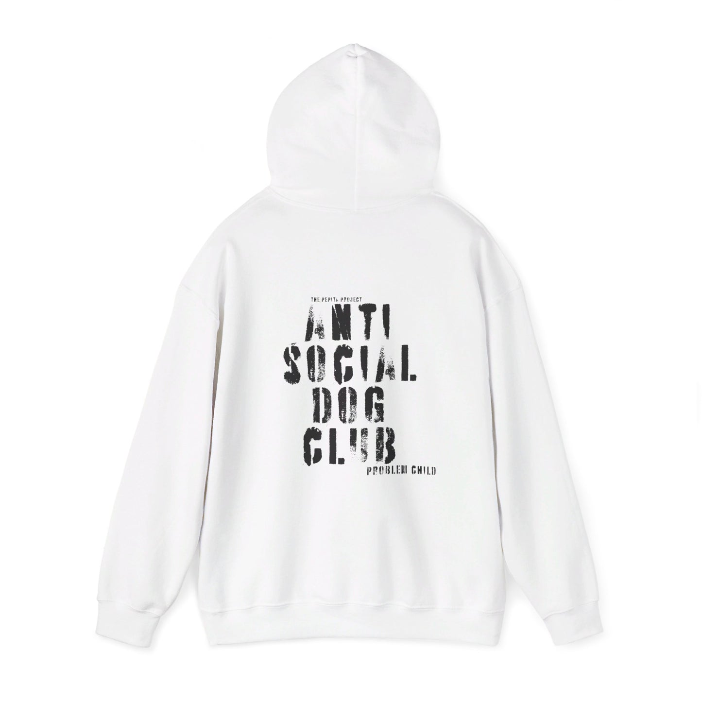 the anti social dog club hoodie