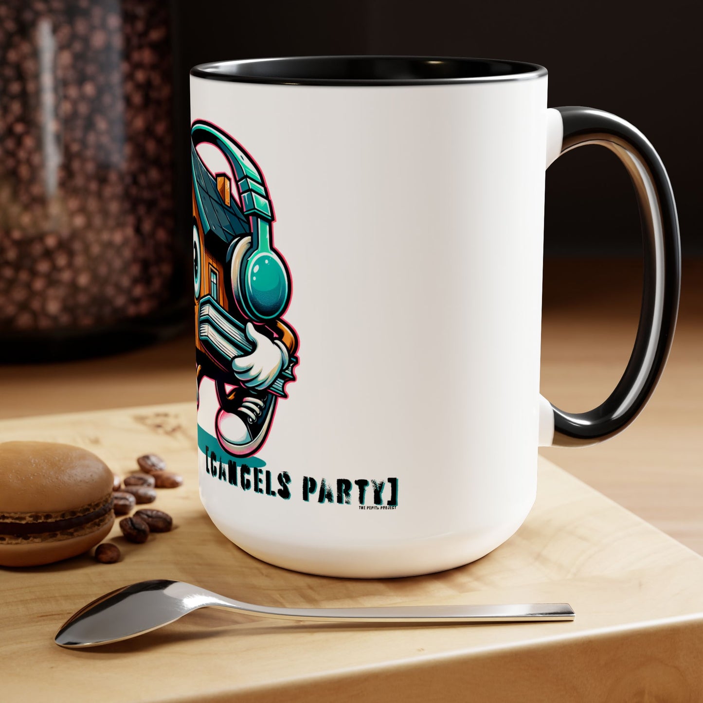 the introverts party mug
