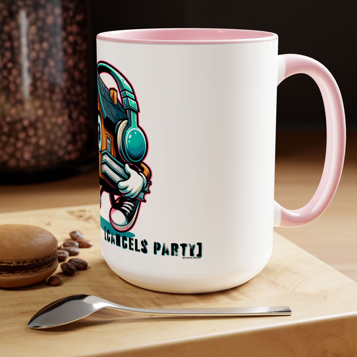 the introverts party mug