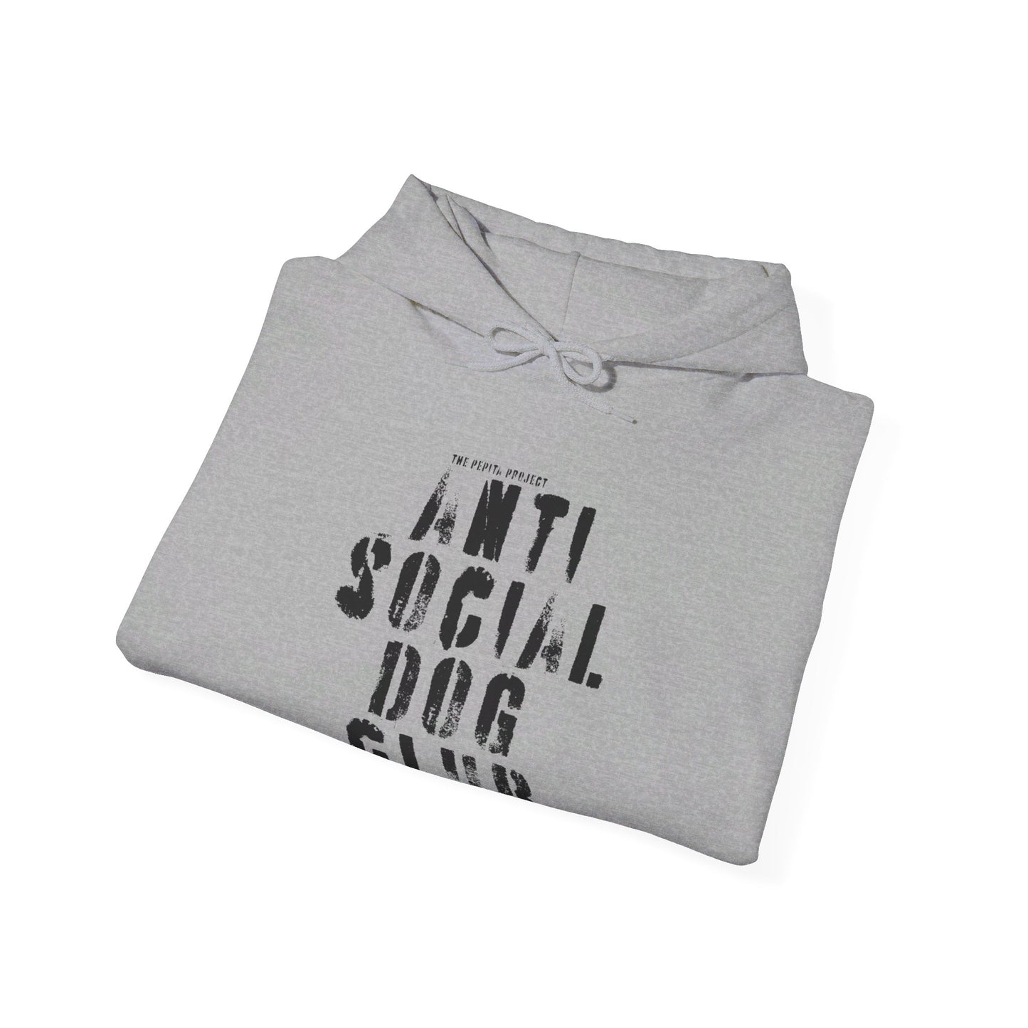 the anti social dog club hoodie