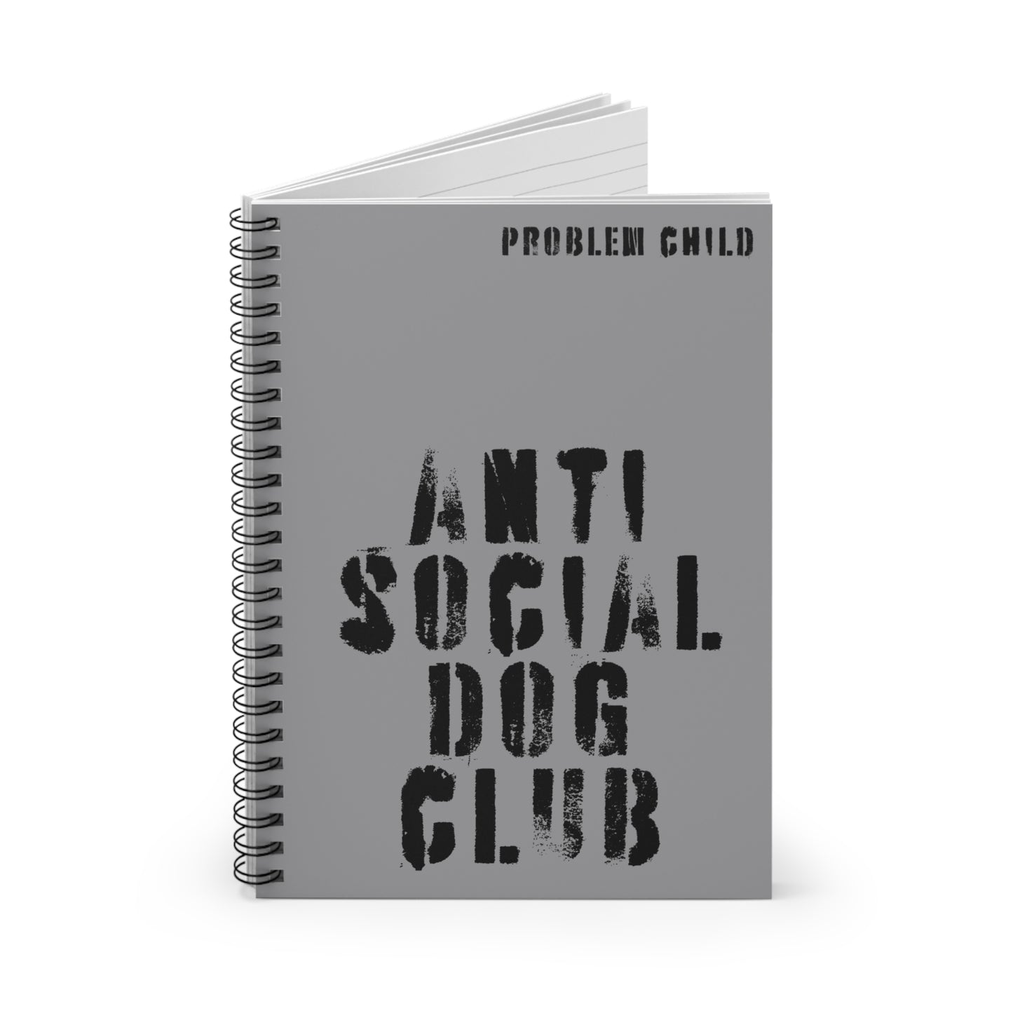 the anti social dog club notebook