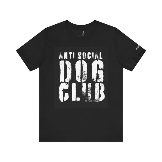the anti social dog club tee : problem child edition