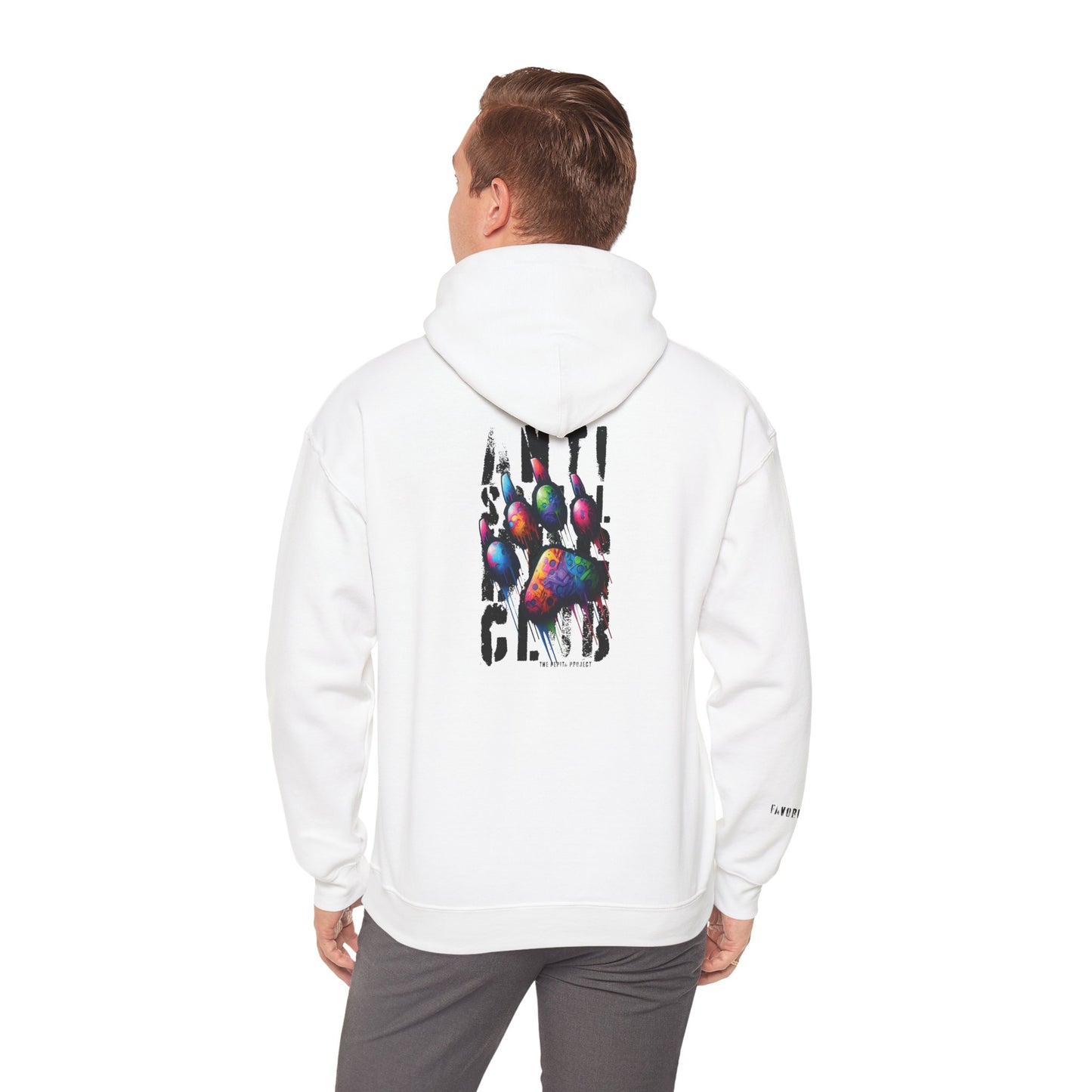 the anti social dog club hoodie : the favorite child edition