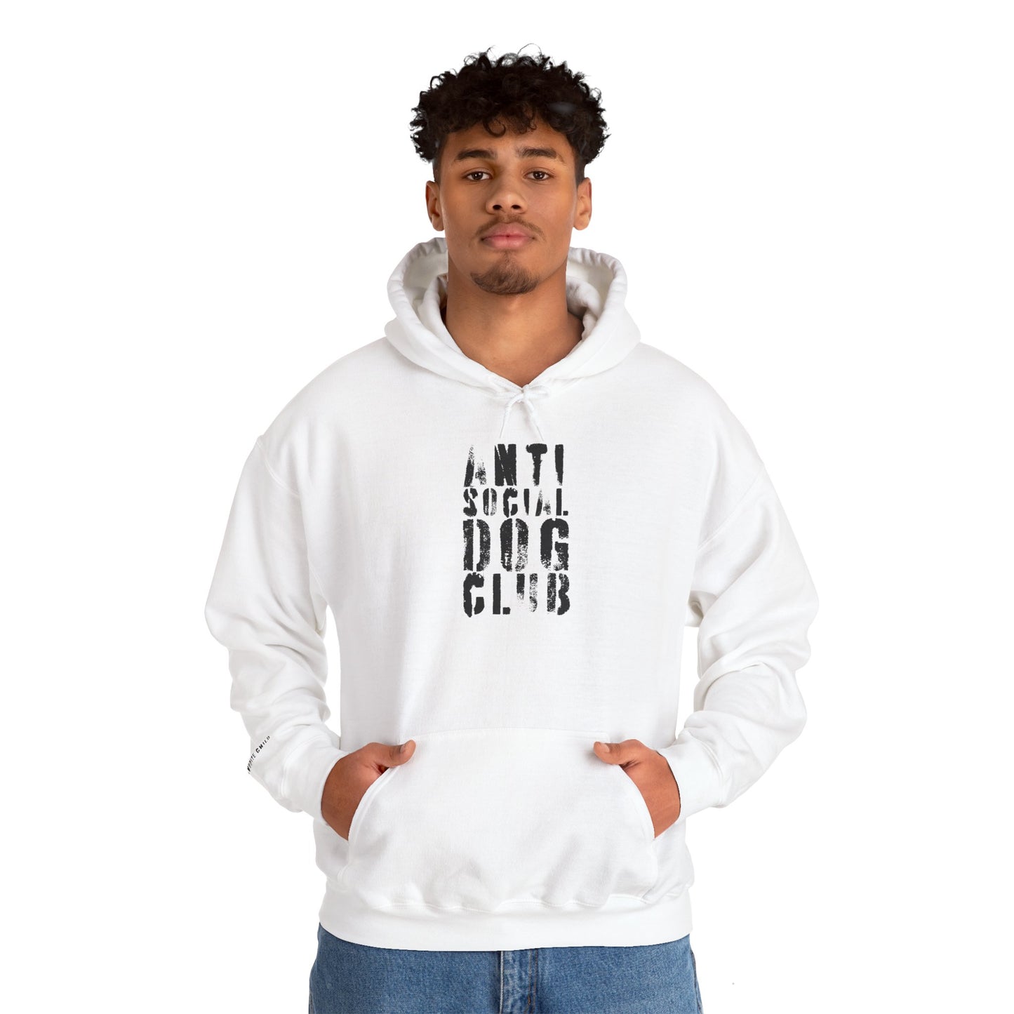 the anti social dog club hoodie : the favorite child edition