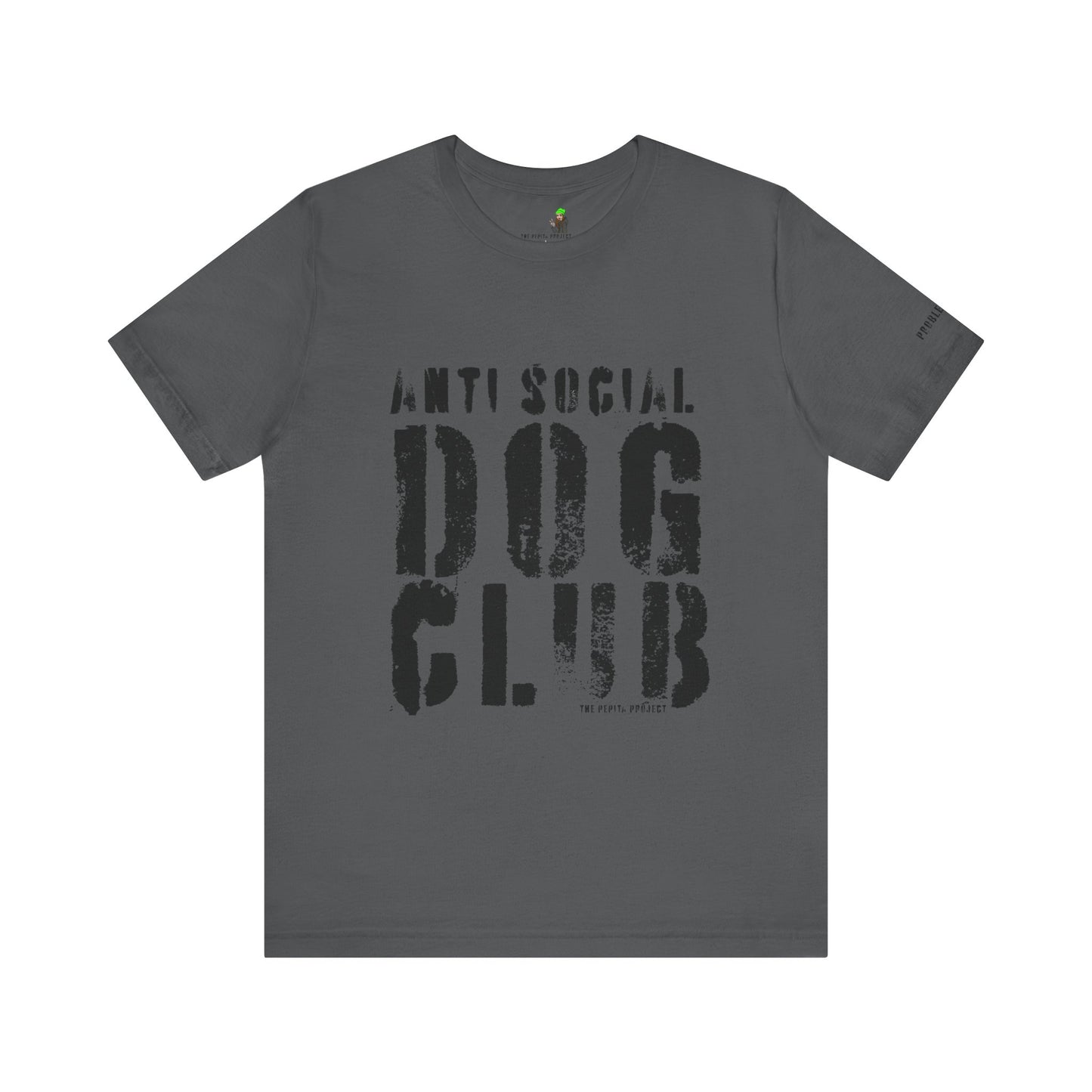 the anti social dog club tee : problem child edition