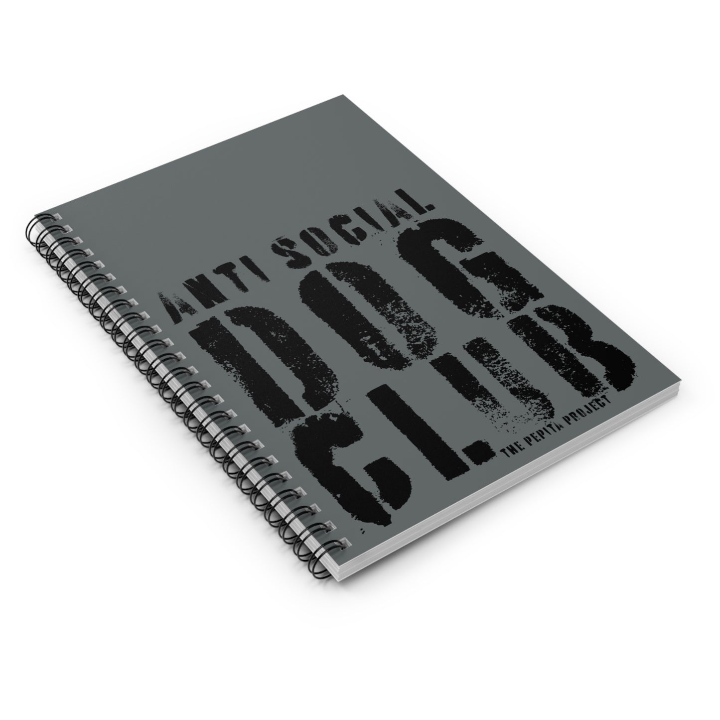 the anti social dog club notebook