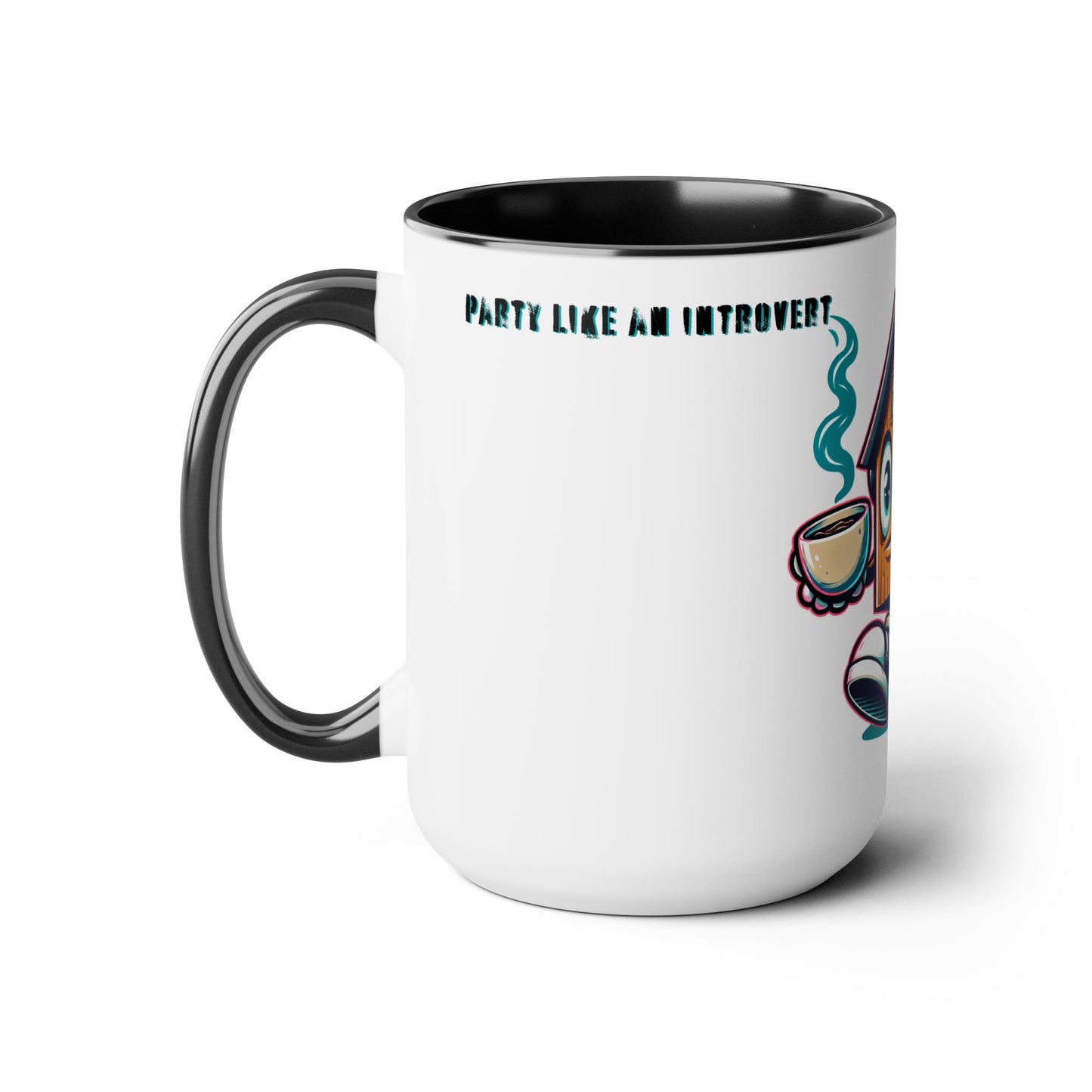 the introverts party mug