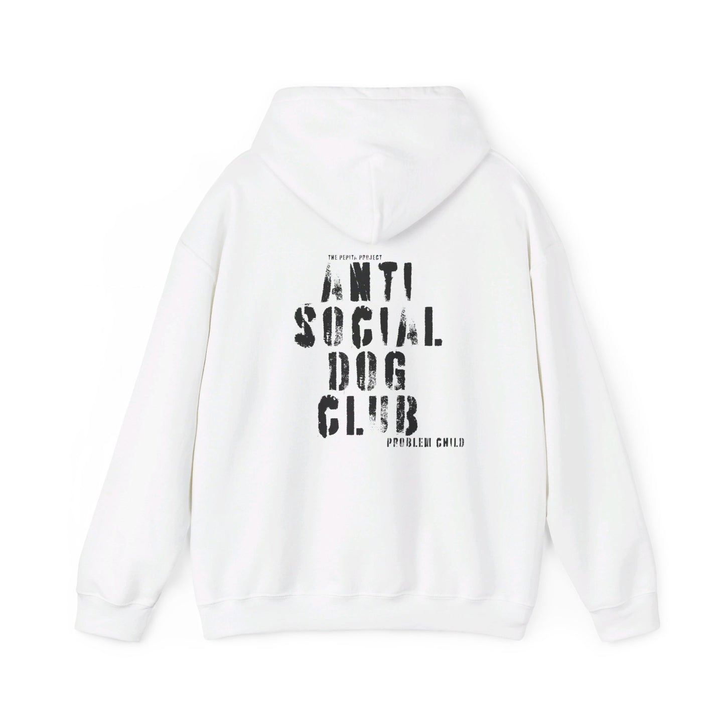 the anti social dog club hoodie