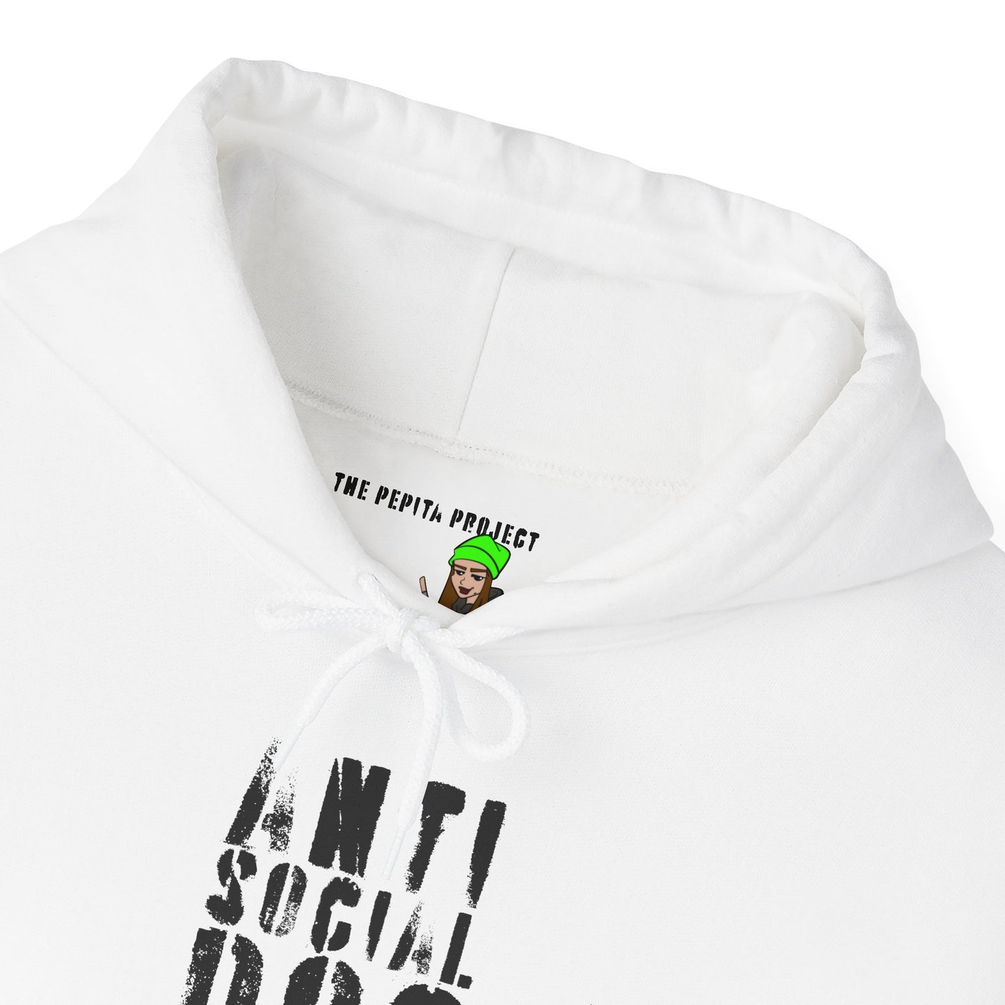 the anti social dog club hoodie : the favorite child edition