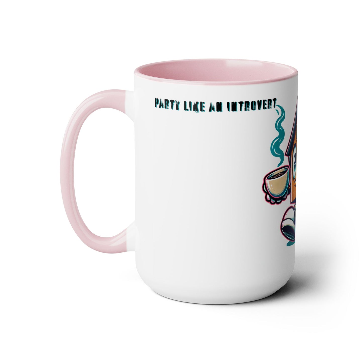 the introverts party mug
