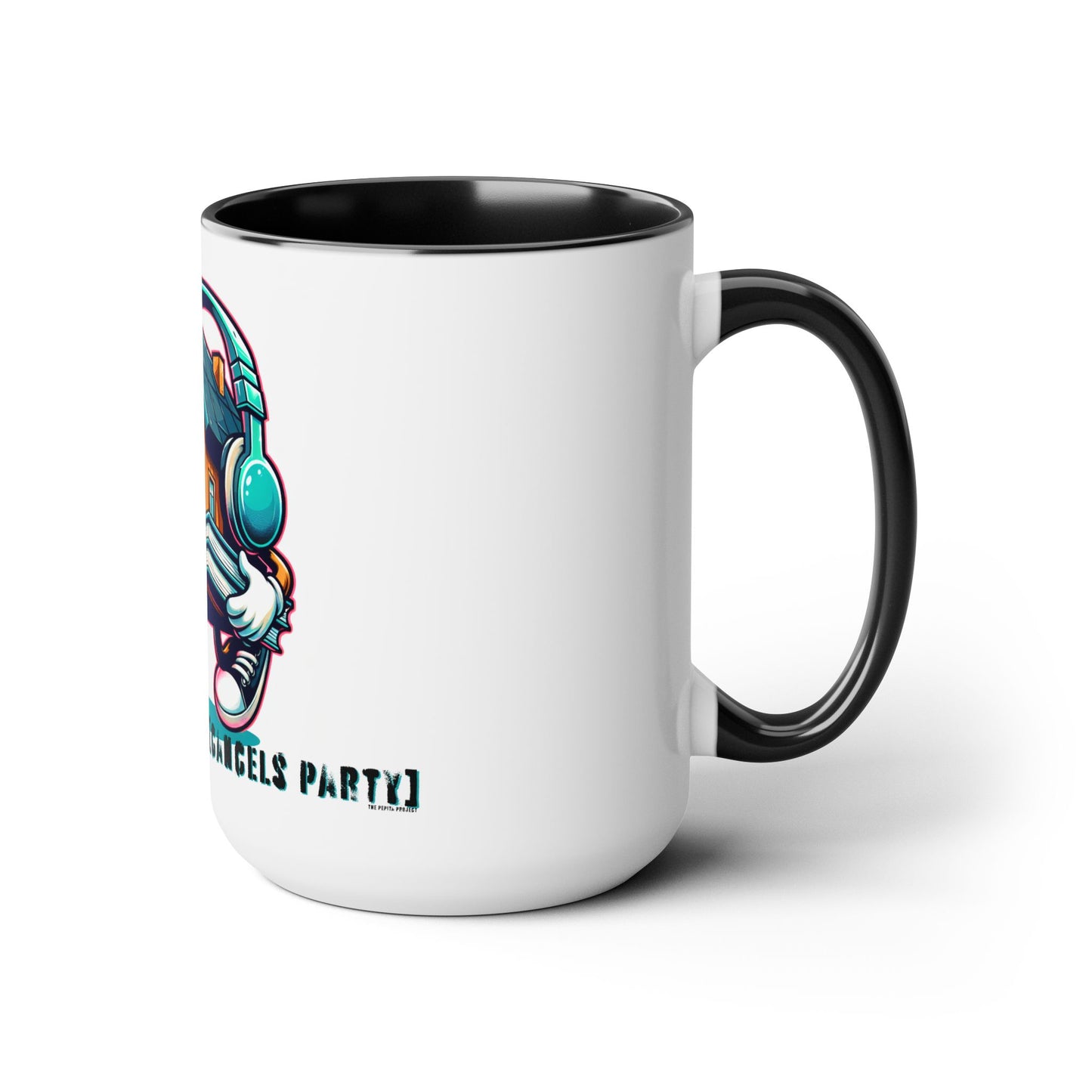 the introverts party mug